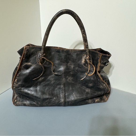 BedStu Rockaway Handbag, Black Lux Color - Picture 3 of 14